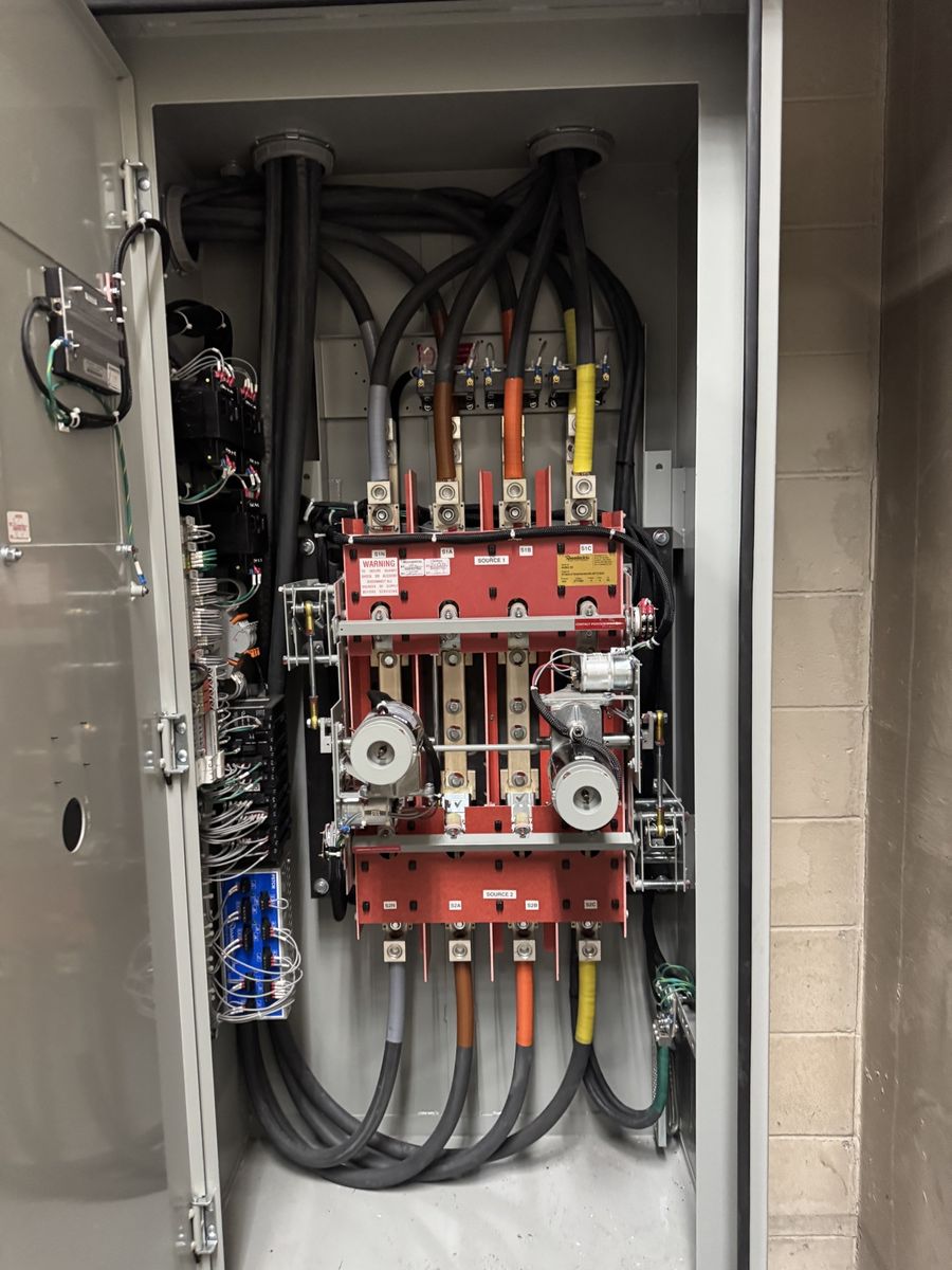 Automatic transfer switch installed by Kilroy Electrical